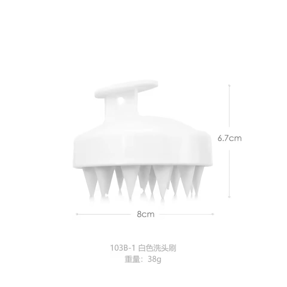 Silicone Shampoo Scalp Hair Brush