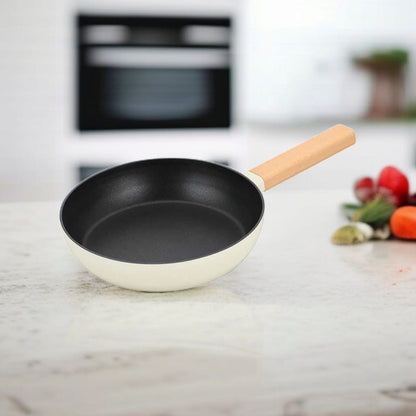 Non-Stick Fry Pan Wooden Handle 26cm