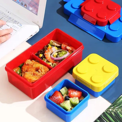 Lego Shape Lunch Box