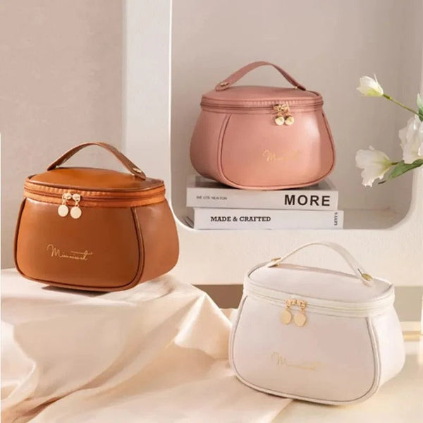 Pu Leather Pouch-Pink