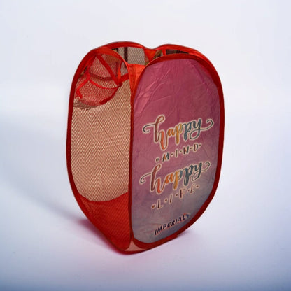 Imperial Foldable Pop Up Mesh Washing Laundry Basket