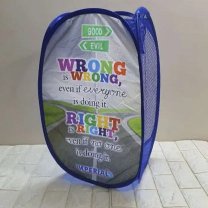 Imperial Foldable Pop Up Mesh Washing Laundry Basket