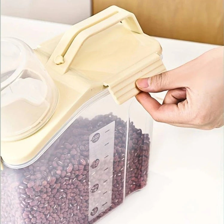 Transparent Food Storage Container