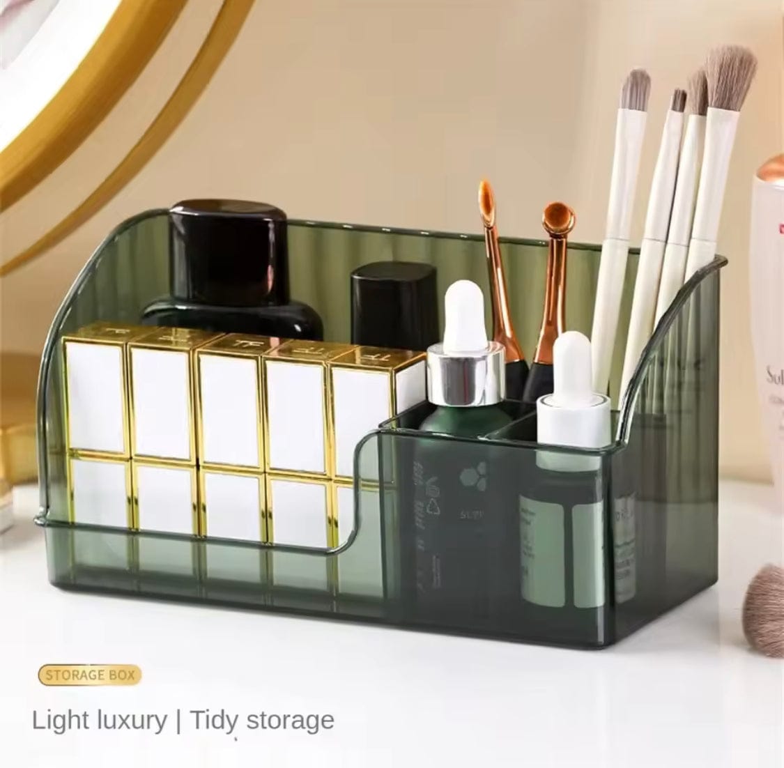 Acrylic Makeup & Lipstick Holder