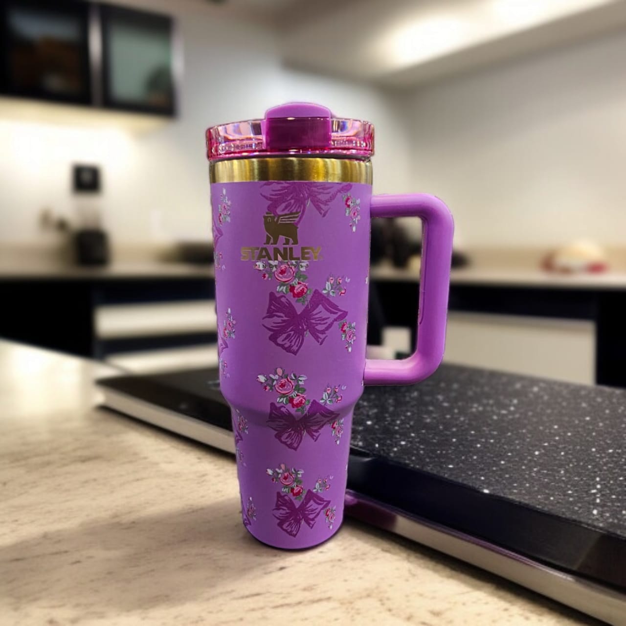 Stanley Thermos Cup & Tumbler 1180ml-Purple