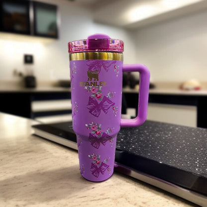 Stanley Thermos Cup & Tumbler 1180ml-Purple