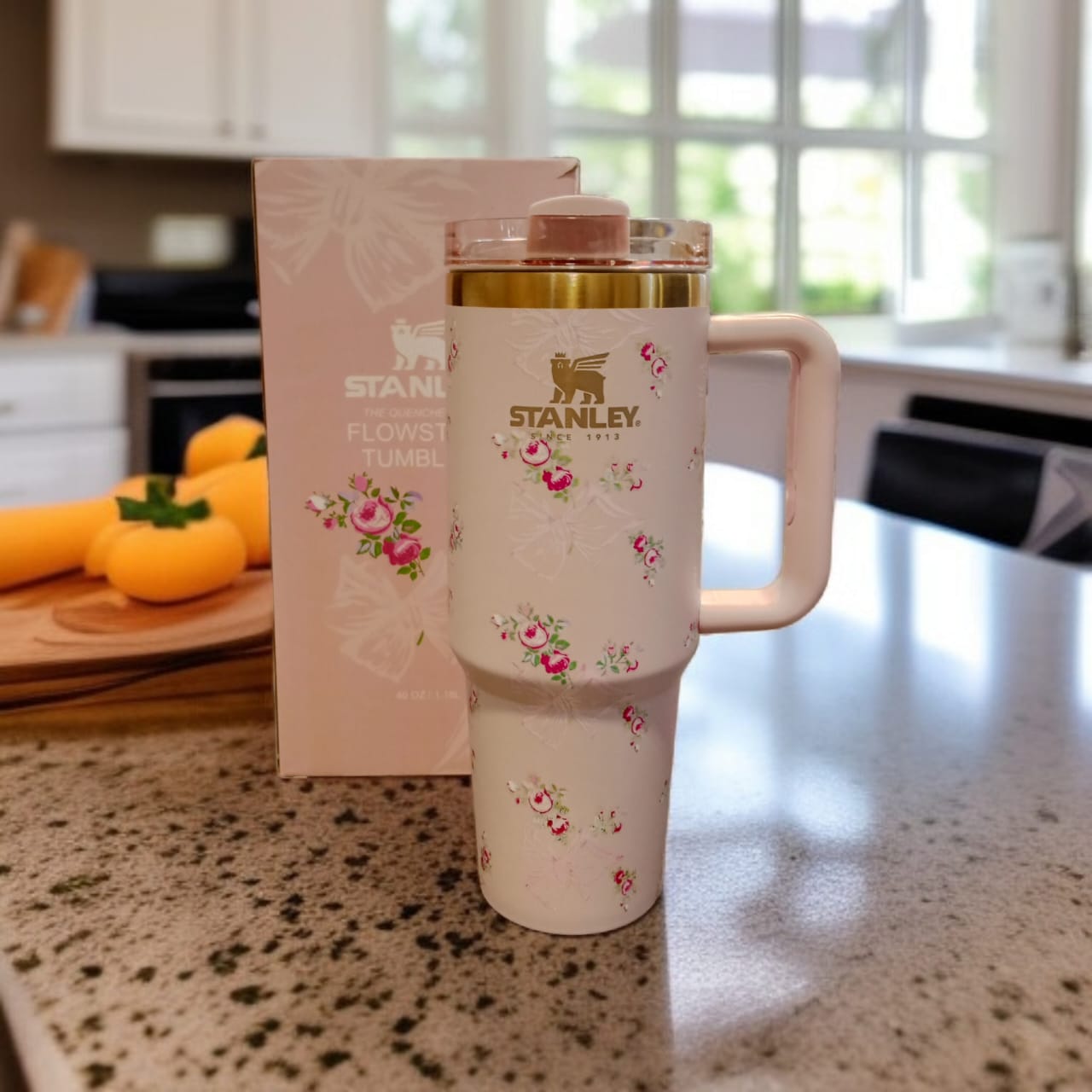 Stanley Thermos Cup & Tumbler 1180ml-Pink