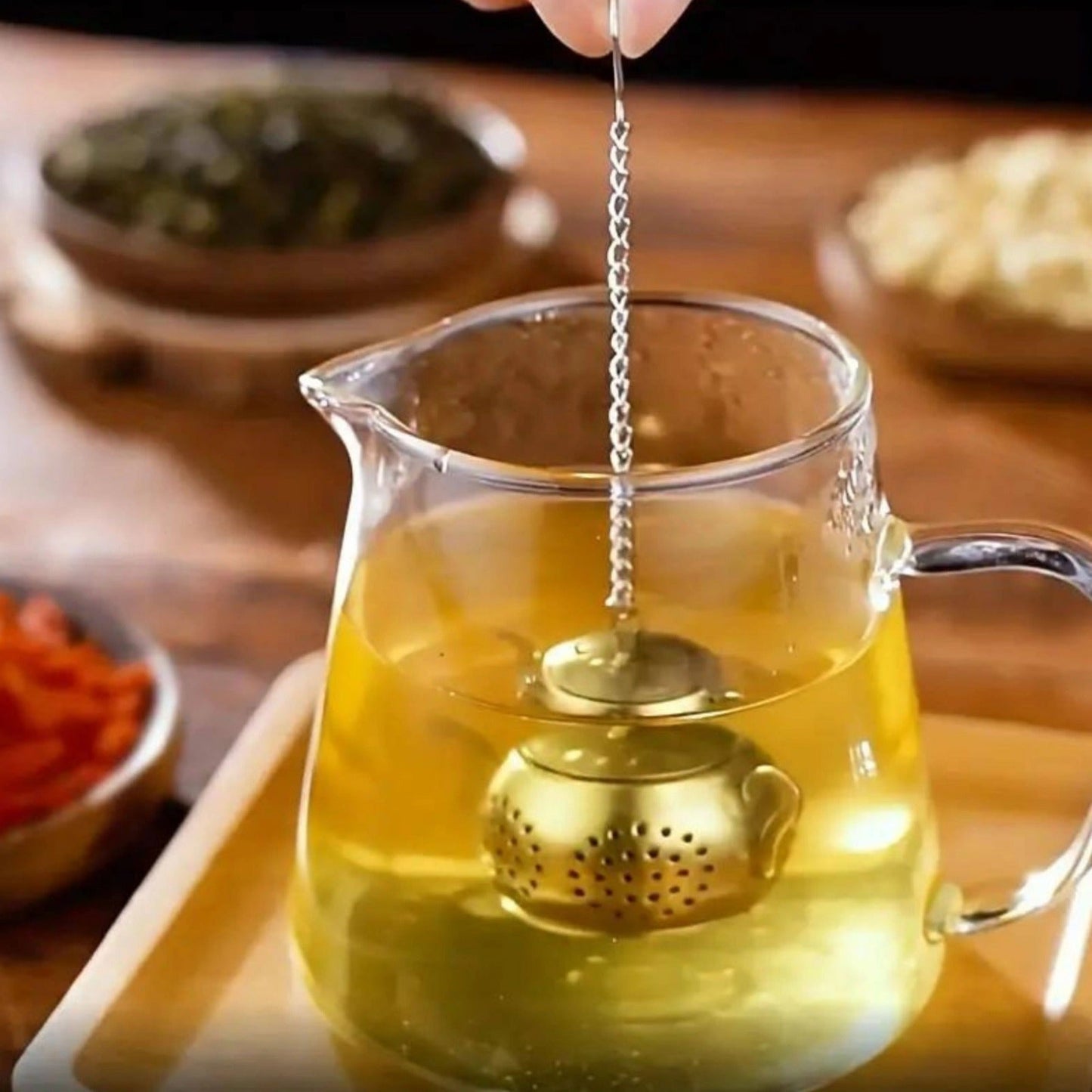 Stainless Steel Kettle Shape Infuser