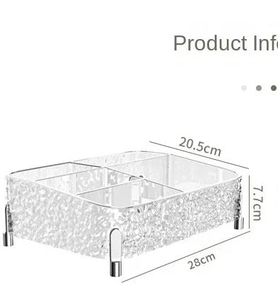 Glacier Design Desktop Makeup Organizer