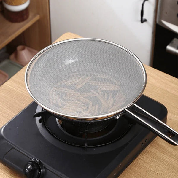 Stainless Steel Mesh Splatter Screen-25cm