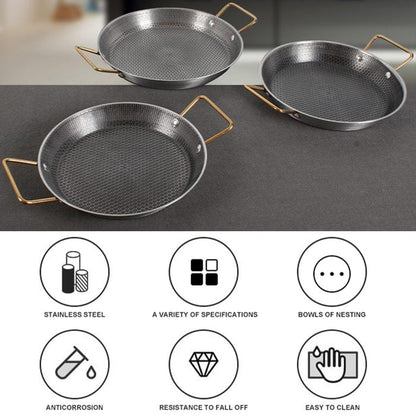 Laser Coated Pan Double Handle Gold 24cm