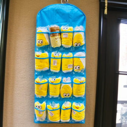 16 Pockets Wardrobe Hanging Closet Organizer