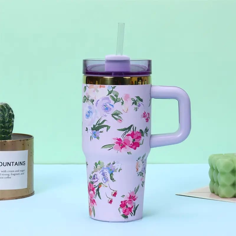 Flower Design Tumbler 750ml
