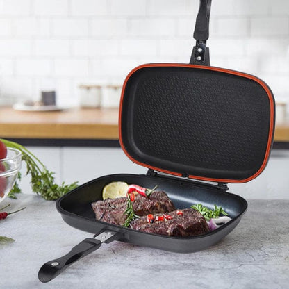 Dessini Double Sided Grill Pan 36cm (Black)