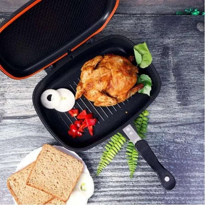 Dessini Double Sided Grill Pan 36cm (Black)