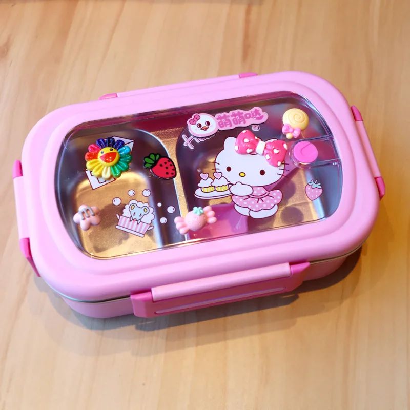 Cartoon Printed Lunch Box-D8