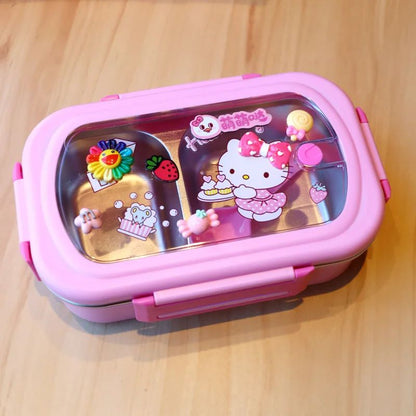 Cartoon Printed Lunch Box-D8