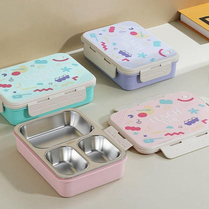 Stainless Steel Lunch Box-Green
