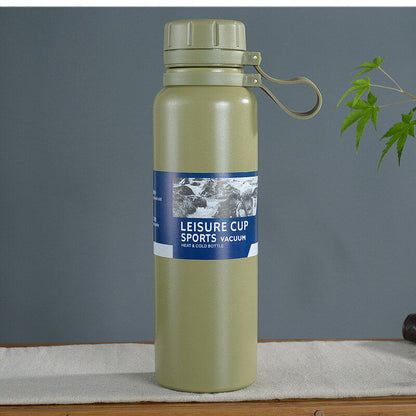 Leisure Cup Sports Vacuum water bottle -Olive Green