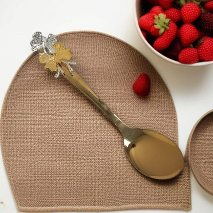 Butterfly Design Serving Spoons