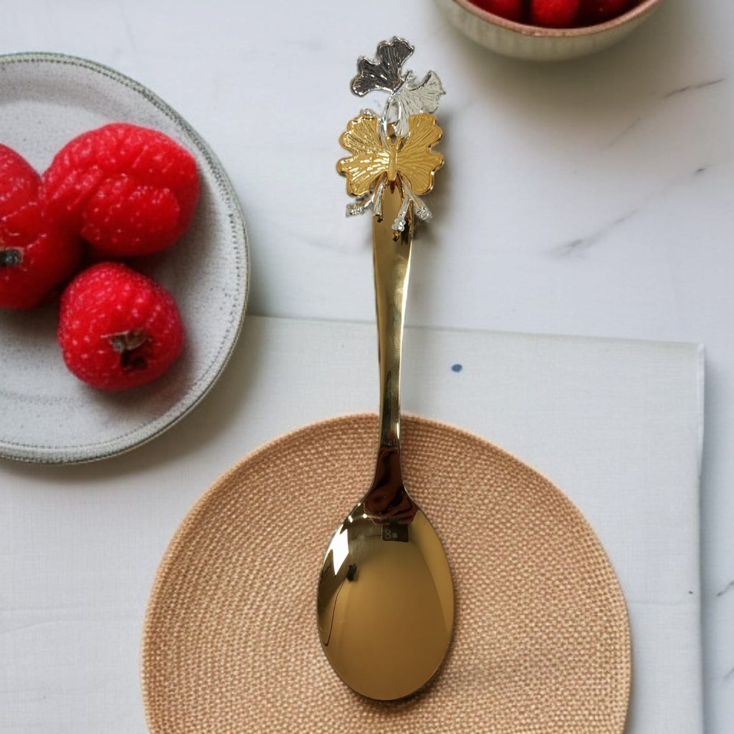 Butterfly Design Serving Spoons