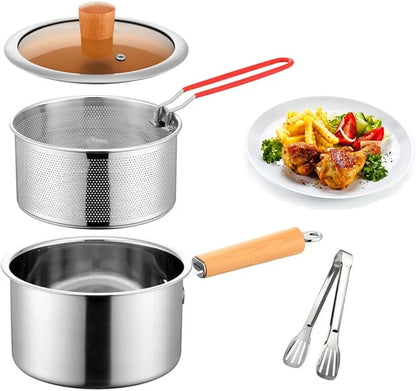 Stainless Steel Deep Frying Pot