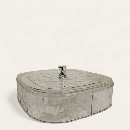 Acrylic Dry Fruit & Candy Serving Tray