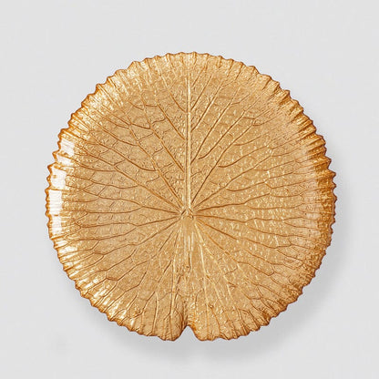 Golden Charger Plate Design 02