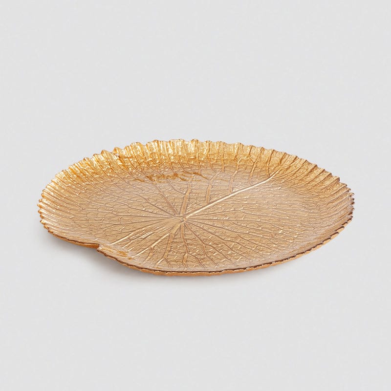 Golden Charger Plate Design 02