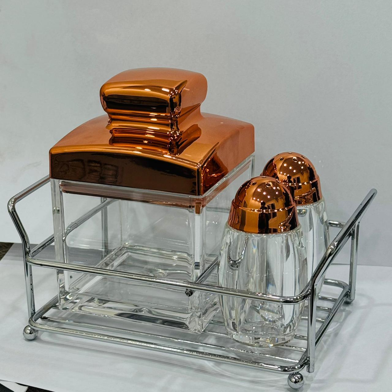 3 Pc Cruet Set