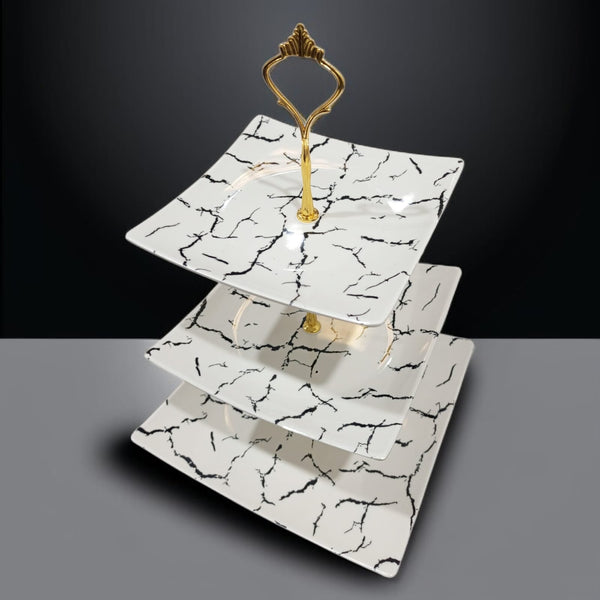 3 Tier Melamine Pastry Tray-D2