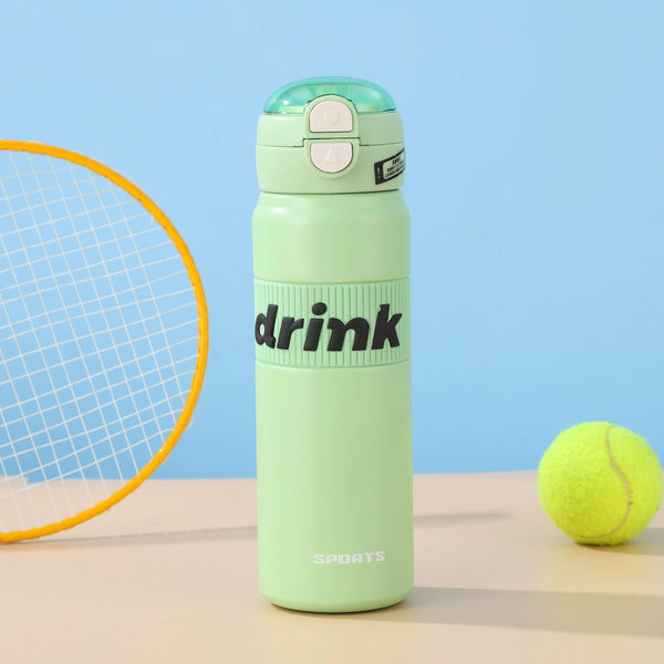 Dual Drink Water Bottle-Light Green