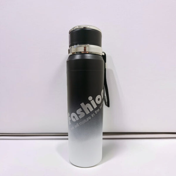 Stainless Steel Fashion Bottle Large-Black