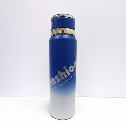 Stainless Steel Fashion Bottle Large-Blue