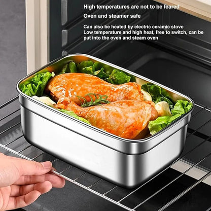 Stainless Steel Lunch Box 1100ML