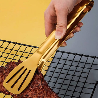 Golden Serving Tong -Medium
