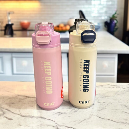 Cille Vaccum Stainless Steel Water Bottle