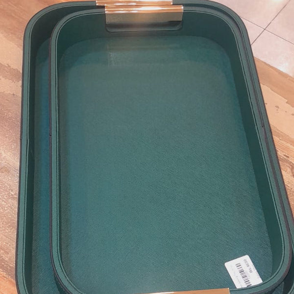Leather Serving Tray Large