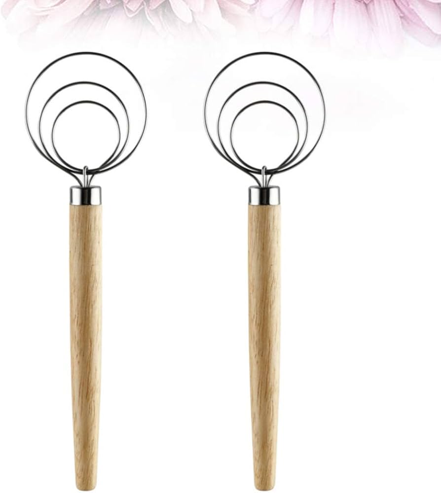 Stainless Steel Double Ring Whisker-D2