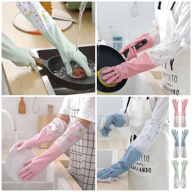 Long Sleeve Dishwashing Gloves