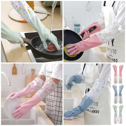 Long Sleeve Dishwashing Gloves