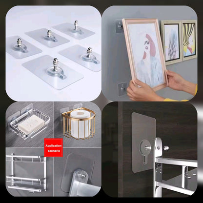 10 pcs Wall Hanging Adhesive Sticky Hooks