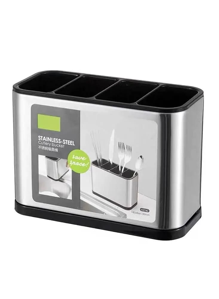 1 Pc Stainless Steel Utensil Organizer