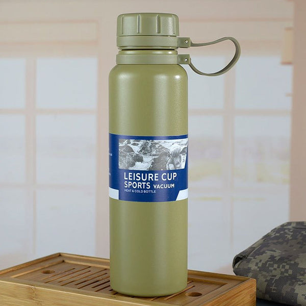 Leisure Cup Sports Vacuum water bottle -Olive Green