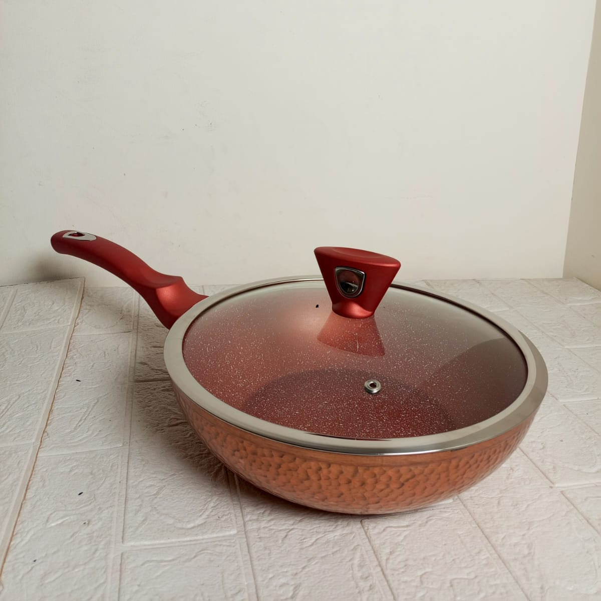 Baroly Non Stick Frying Pan With Lid-28cm