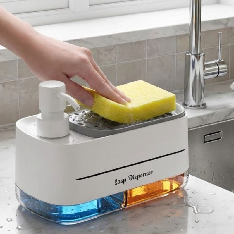 2-in-1 Kitchen Soap Dispenser