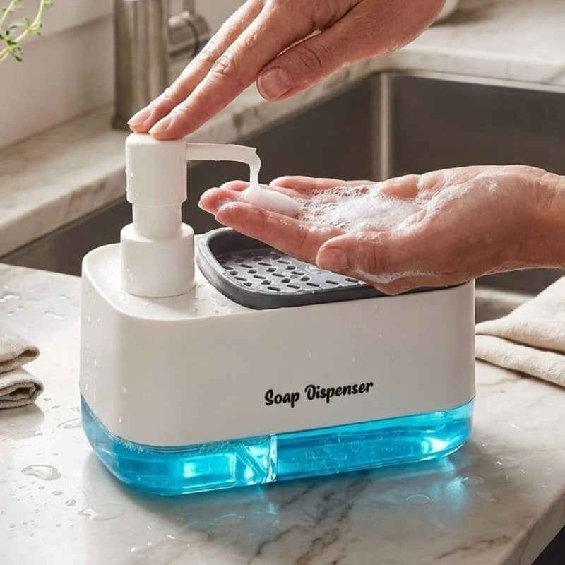2-in-1 Kitchen Soap Dispenser