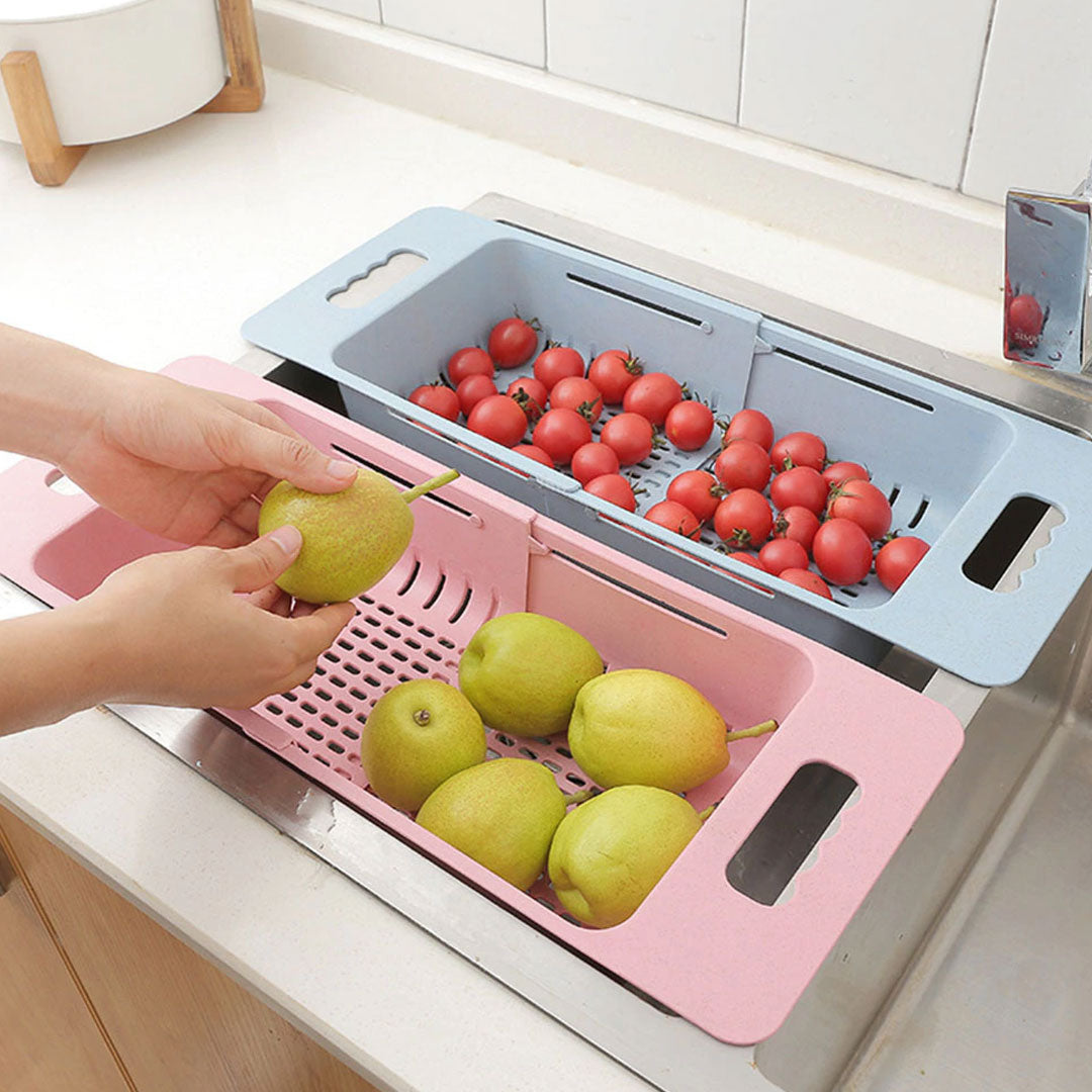 Plastic Expandable Storage Basket