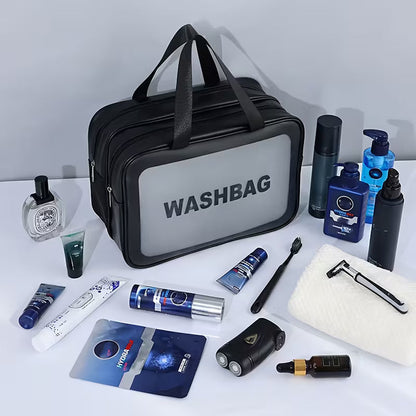 Portable Double Layer Organizer-Black
