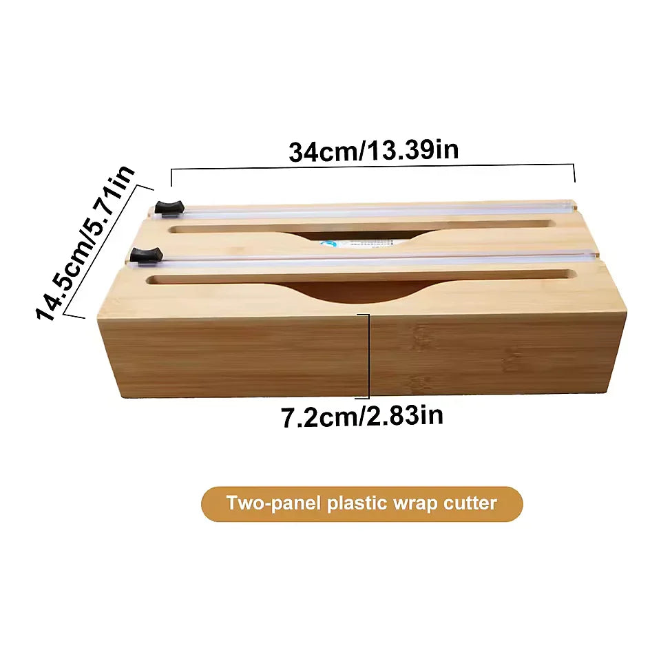 2 in 1 Foil and Plastic Wrap Dispenser